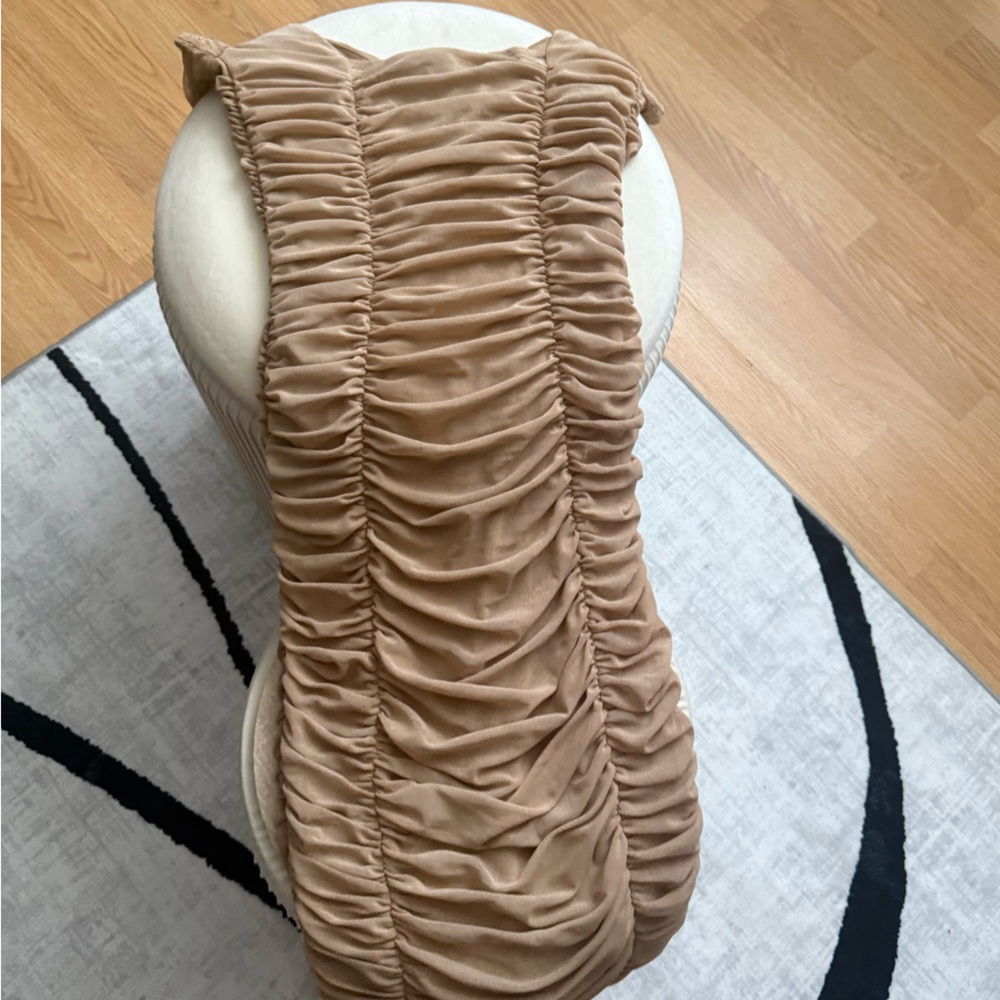 Fashion Nova ruched dress